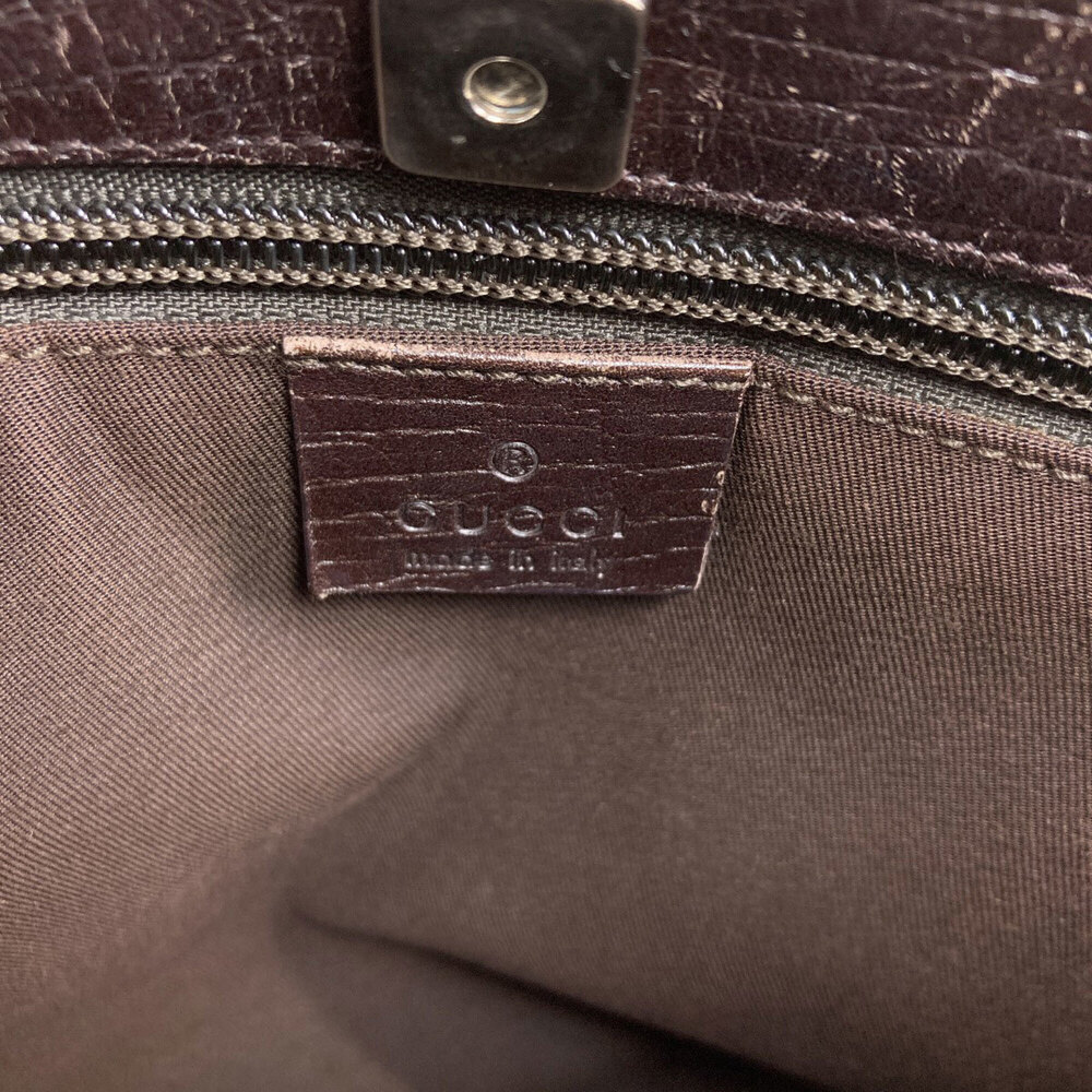 GUCCI Brown Tote Bag - Picture 6 of 16